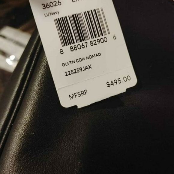 SOLD FOR 500.00🎉2xHP🎉Coach Retail Glovetanned Leather Noma+Free Purse Charm - Picture 6 of 7